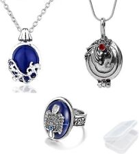 Usado, Colar diários de vampiro pingente medalhão anel elena damond stefan charme meninas comprar usado  Enviando para Brazil