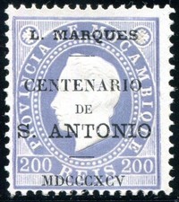 LOURENCO MARQUES  1895 21 ungummiert HEILIGER ANONIUS 46€(49143 comprar usado  Enviando para Brazil