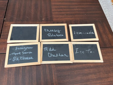 Lot blackboard easels for sale  Coloma