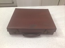 Vintage brown leather for sale  LEICESTER