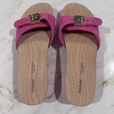 NOVA Sandália Slide Dr Scholls x Kate Spade Camurça Rosa Melancia 7 EUA Feminina comprar usado  Enviando para Brazil