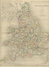 Karte 1850 england gebraucht kaufen  Fürth