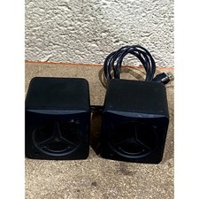 Pair black desktop for sale  STAFFORD