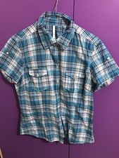 Camicia turchese taglia usato  Comiso