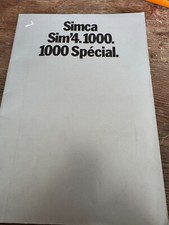 Catalogue publicitaire simca d'occasion  Le Palais
