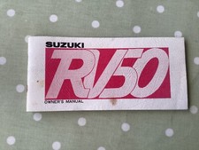 Suzuki rv50 genuine for sale  BRIGHTON