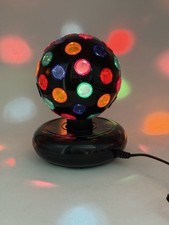 Usado, Discoteca rotativa multicolorida bola de luz estilo vintage decoração abajur de festa comprar usado  Enviando para Brazil