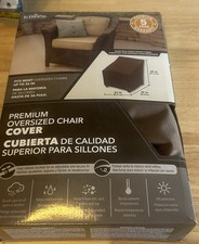 Capa para móveis de pátio Elemental marrom escuro premium para cadeira de conversação, usado comprar usado  Enviando para Brazil