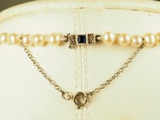 Collier perle culture d'occasion  Tocane-Saint-Apre