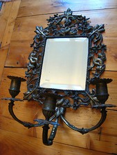Miroir ancien bronze d'occasion  France