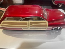 Prancha de surf Hot Wheels colecionáveis 1:18 personalizada 1949 Merc Woodie Wagon "Elwoody" comprar usado  Enviando para Brazil