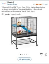 Yaheetech metal ferret for sale  Belding