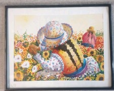 Original peruvian watercolor for sale  Westlake