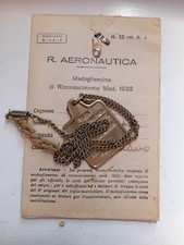 Regia aeronautica medaglia usato  Vaprio d'Agogna