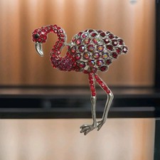 Brosche flamingo kranich gebraucht kaufen  Frankfurt (Oder)