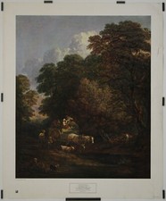 Gainsborough Thomas The market cart (La Charette) 1978 Lithographie Agriculture comprar usado  Enviando para Brazil