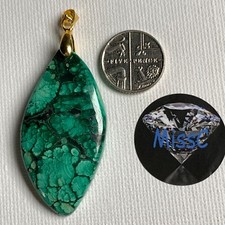 Natural malachite rhombic for sale  RUGBY