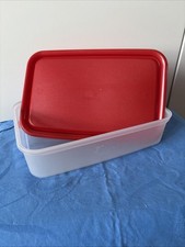 Vorratsdose transparent roter gebraucht kaufen  Bremerhaven