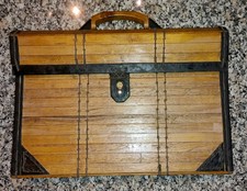 Borsa cartella legno usato  Milano