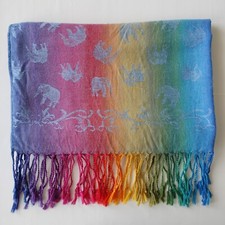 Pashmina rainbow scarf for sale  Vancouver