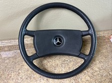 Usado, Volante Mercedes OEM genuíno autêntico 1979-1991 preto W126 464 00 17 comprar usado  Enviando para Brazil
