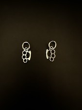 Knuckle duster earrings for sale  GREAT YARMOUTH