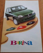 Folheto de vendas de carros australiano HOLDEN BARINA 1997. Vauxhall/Opel Corsa, usado comprar usado  Enviando para Brazil