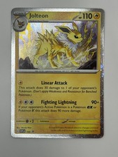 Jolteon 169 scarlet for sale  Claypool