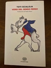 Toti scialoja versi usato  Roma