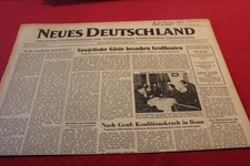 Ddr zeitung november gebraucht kaufen  Hamburg