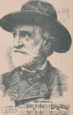 Cartolina personaggi storici usato  Bologna