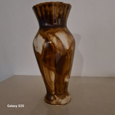 Blumenvase keramik braun gebraucht kaufen  Lützen