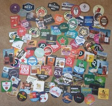100 beer mats for sale  WARWICK