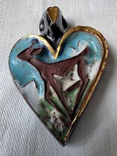 Pendentif céramique. signé d'occasion  Paris VI