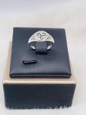 Bague argent motif d'occasion  Les Mureaux