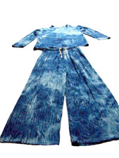 Hosenanzug langarm blau gebraucht kaufen  Oberhausen