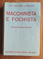 Ingegneria macchinista fochist usato  Palermo