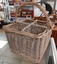 Wicker wine bottle for sale  BEDFORD