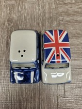 CONJUNTO MINI COOPERS CARROS CLÁSSICOS HP SAL E PIMENTA BANDEIRA BRITÂNICA , usado comprar usado  Enviando para Brazil