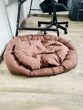 Braunes hundebett hundekorb gebraucht kaufen  Leegebruch