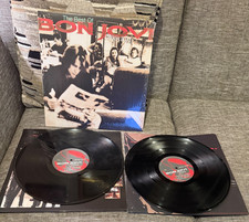 Bon Jovi Cross Road Best of 2 LP  Vinyl VG+/VG++ Shrink Cleaned Tested 180g comprar usado  Enviando para Brazil