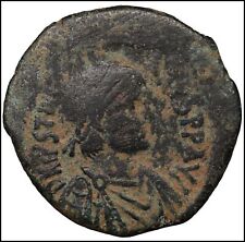 Giustiniano follis antica usato  Due Carrare
