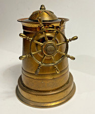 Brass wheel nautical for sale  Chatsworth