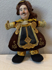 Boneca musical Disney Cogsworth Beauty and the Beast Broadway cabeça 10" pelúcia RARA, usado comprar usado  Enviando para Brazil