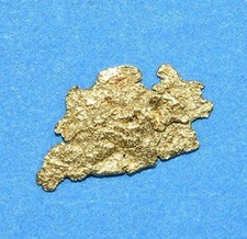 Pepita de ouro natural 0,10 gramas genuína Alaskan-Yukon BC Gold Rush comprar usado  Enviando para Brazil