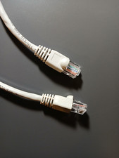 Cabo de Internet CAT5E Ethernet Patch Cable RJ-45 Cinza 7 pés comprar usado  Enviando para Brazil