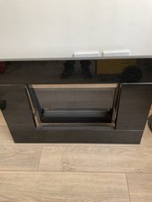 Flueless black glass for sale  ROTHERHAM