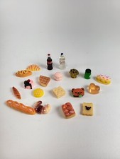Comida e bebida em miniatura 19 peças em toda garrafa de água de cola bolo de pão etc... comprar usado  Enviando para Brazil