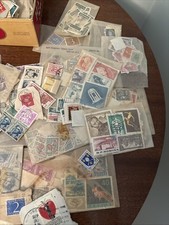 Unsorted stamps old for sale  Fort Smith