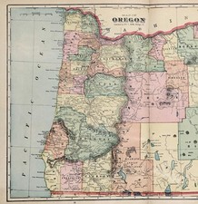 1907 oregon map for sale  Carefree